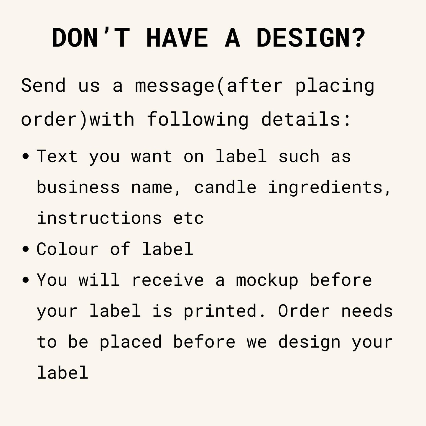 Custom Candle Labels: 2x2" Square Stickers for Business