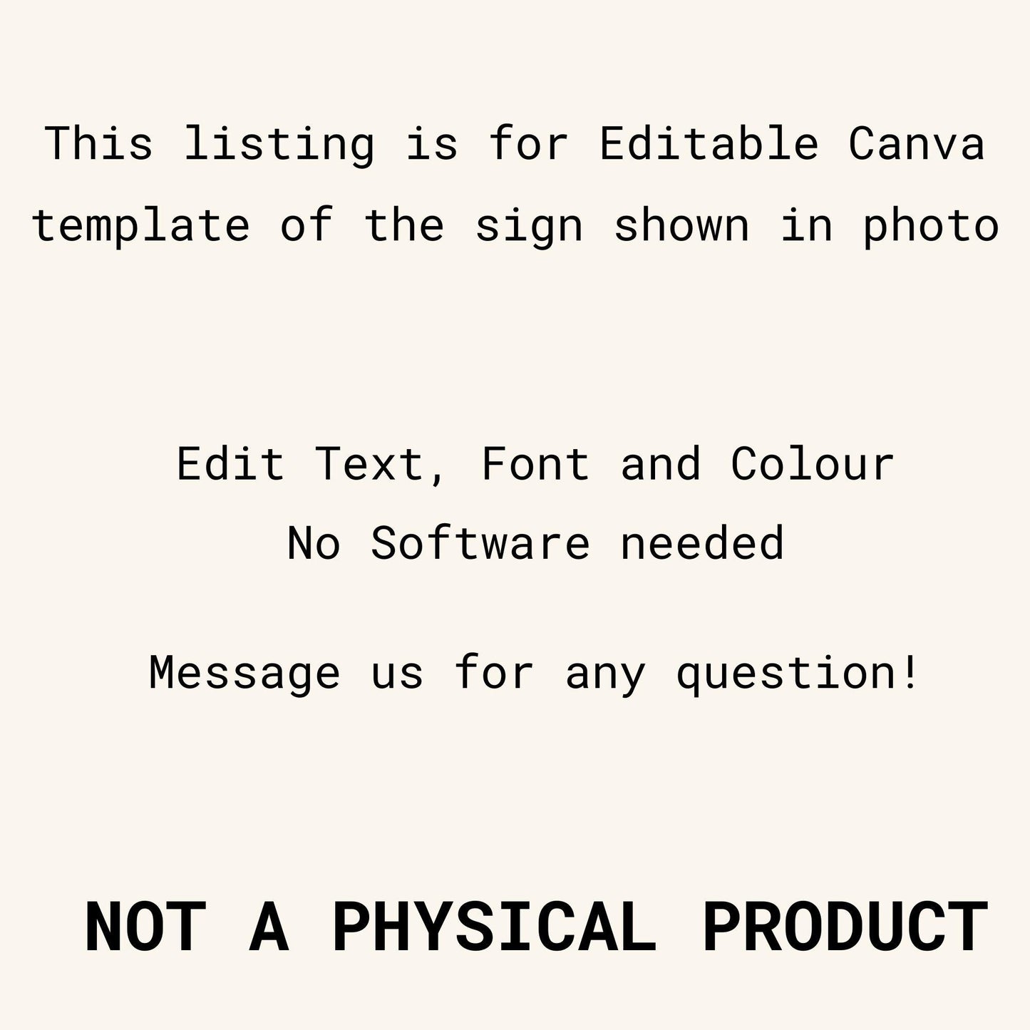 Lime Green Bridal Shower Sign: Editable Canva Template (Digital Download)