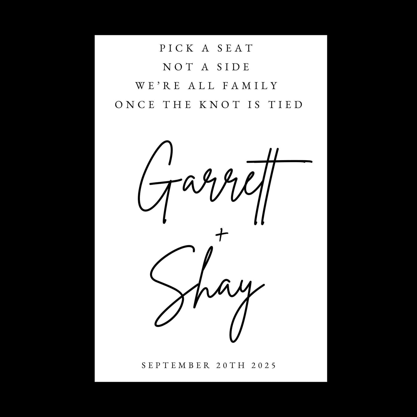 Editable Wedding Sign Template: DIY Canva Welcome Sign (Digital Download)