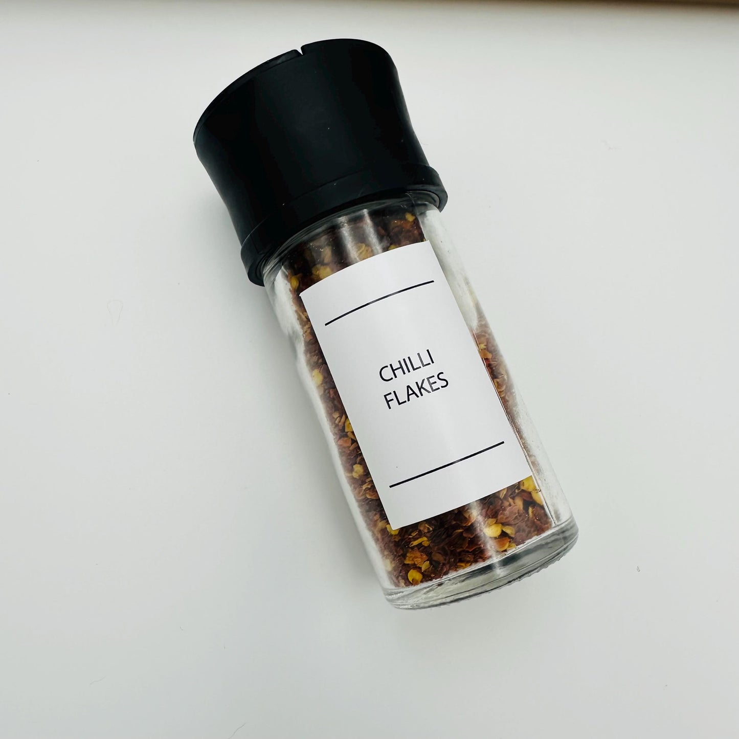 Minimalist Spice Labels: 95 Waterproof Pantry Stickers for Jars