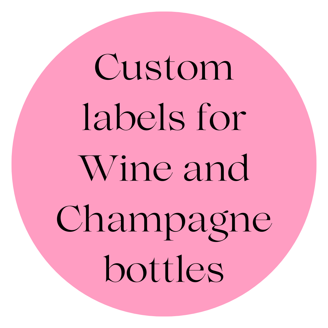 Custom wine labels