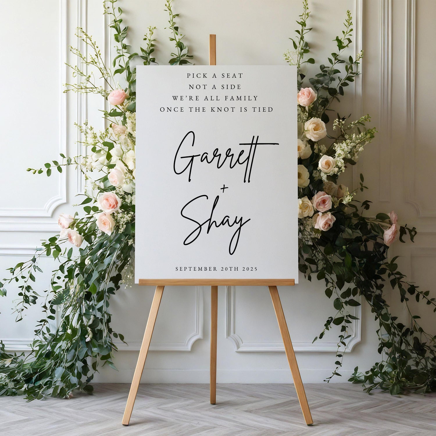 Wedding signs