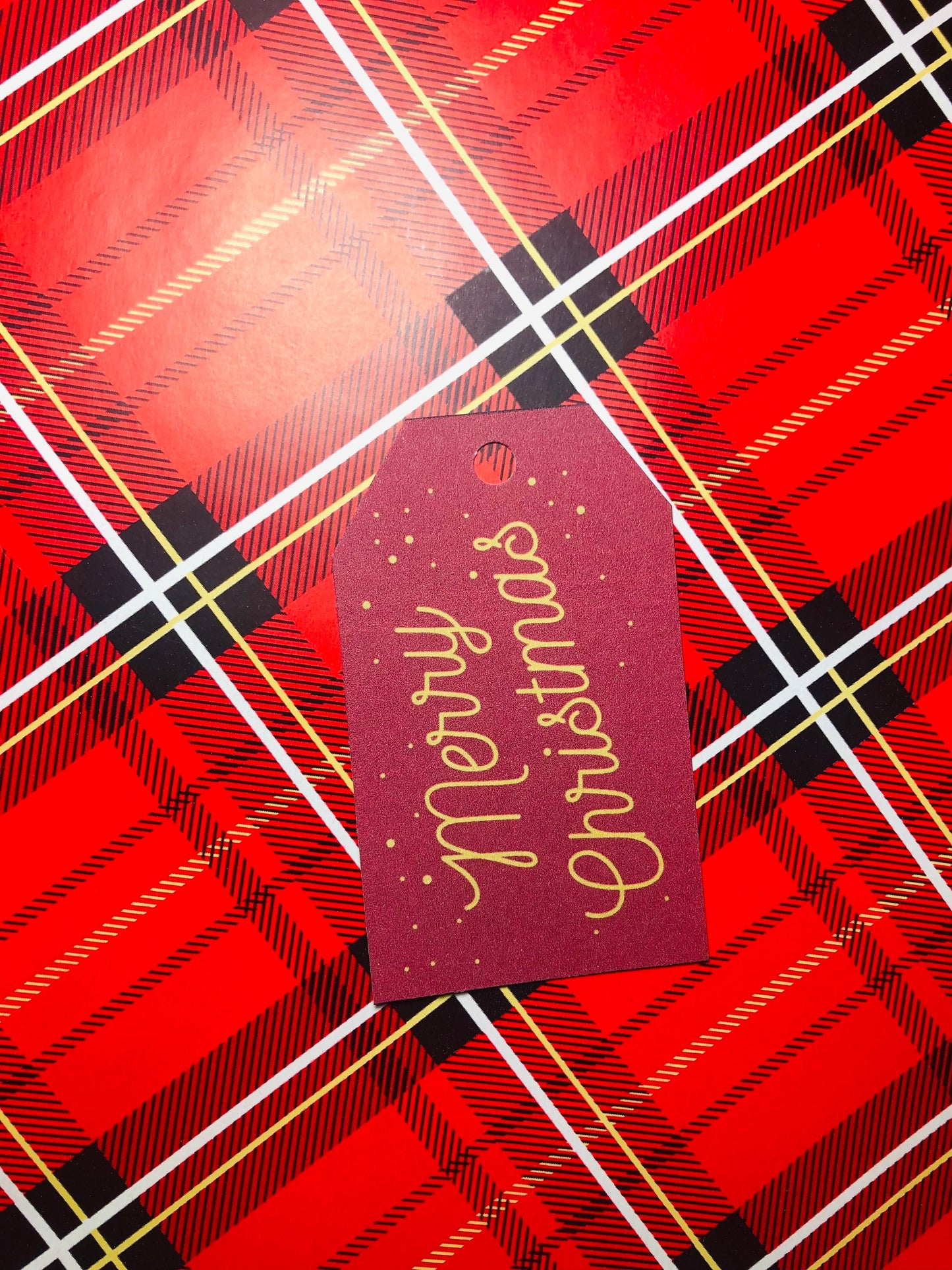 Set of 12 Christmas gift tags, holidays gift tags, red gift tags, cute gift packaging