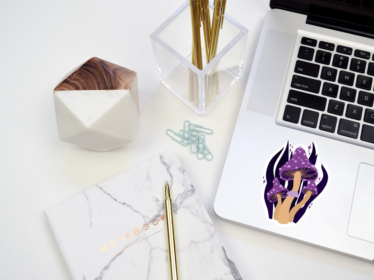 Magical mushroom sticker, wizard waterproof sticker, sticker for luggage, mobile, laptop, hydroflask and more