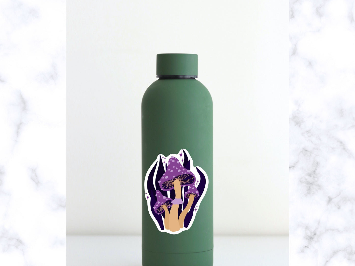 Magical mushroom sticker, wizard waterproof sticker, sticker for luggage, mobile, laptop, hydroflask and more