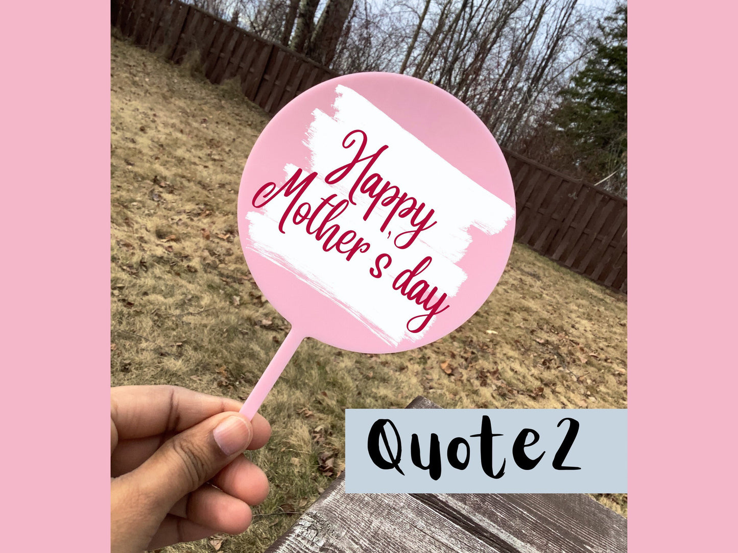 Custom cake topper for mother's day, Cake decor, birthday cake topper, wedding cake topper, name cake topper, gift for mom