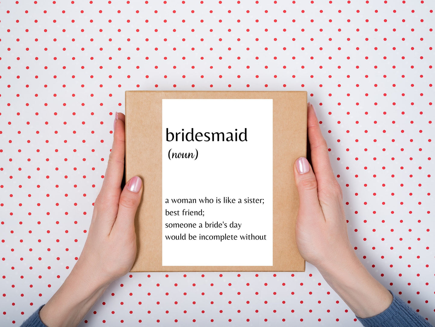 Bridesmaid proposal wine and champagne bottle label, maid, matron proposal sticker, candle label for bridesmaid proposal, proposal gift box