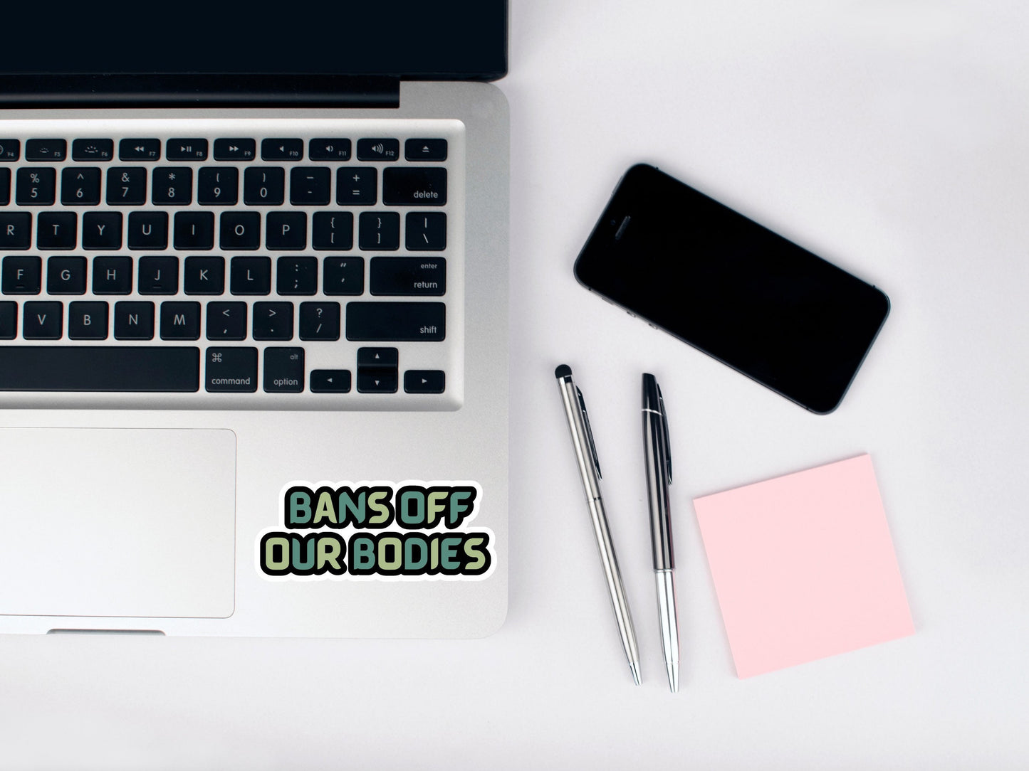 Bans off our bodies sticker, women empowerment sticker, pro roe vs wade sticker, laptop sticker, hydroflask sticker