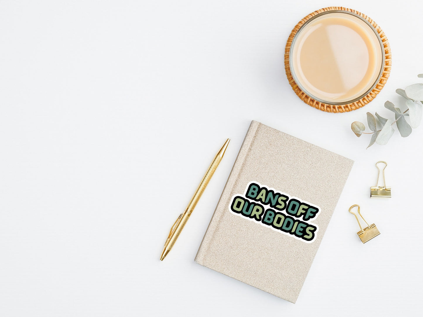 Bans off our bodies sticker, women empowerment sticker, pro roe vs wade sticker, laptop sticker, hydroflask sticker