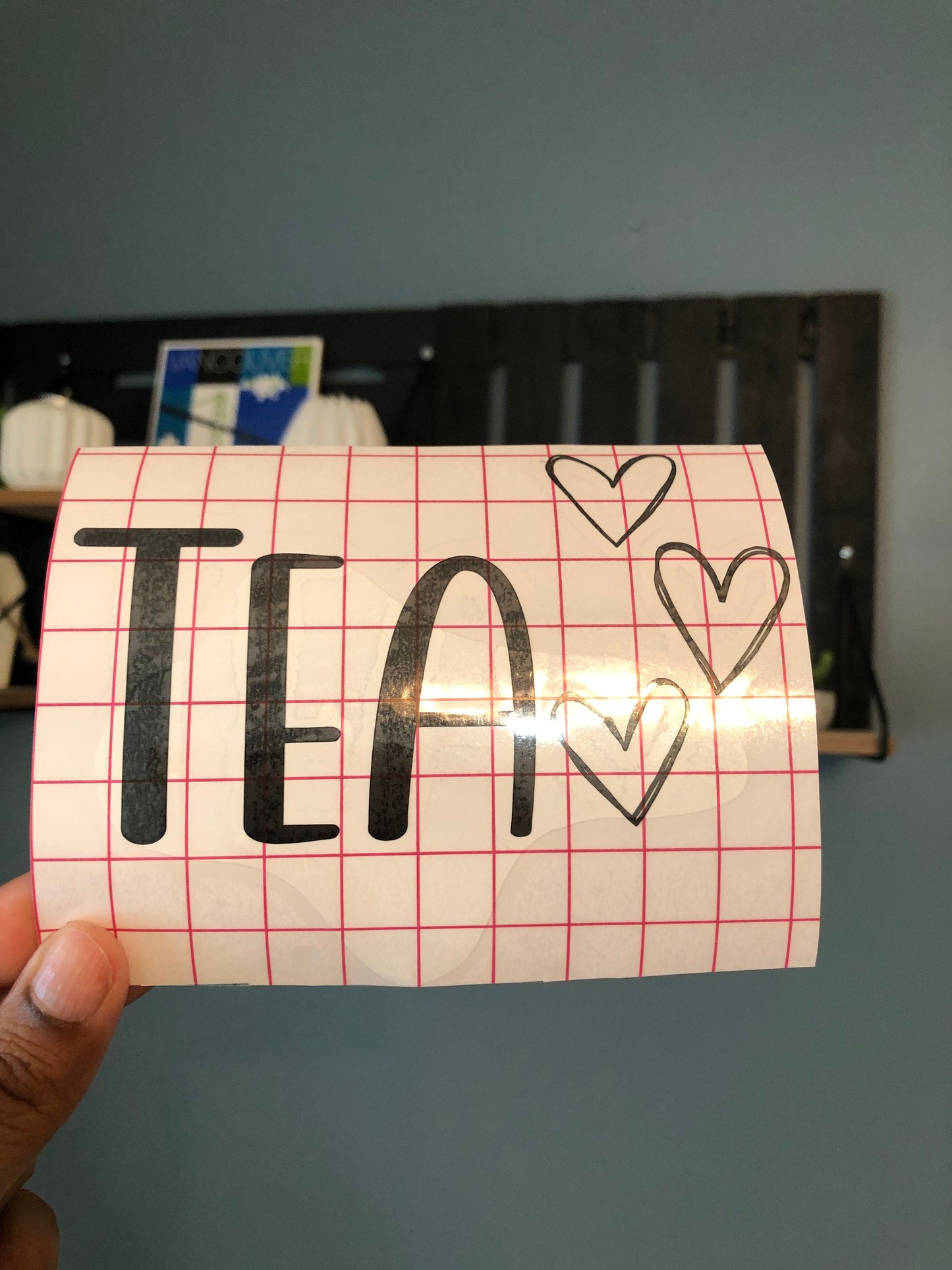 Tea cup vinyl decal,beer can glass cup decal, travel mug decal, best friend gift, dishwasher safe vinyl decal