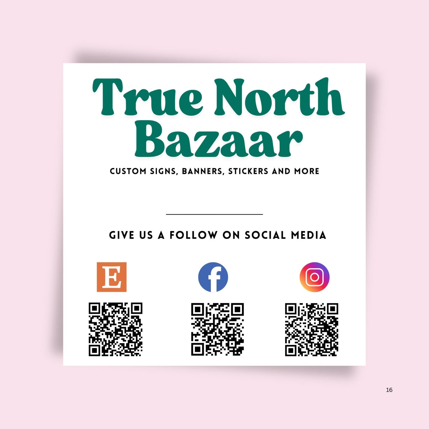 Personalized Business Name & QR Code Stickers - Set of 200 Waterproof Labels