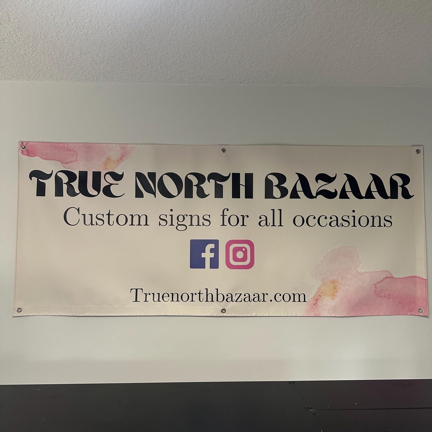 Custom Vinyl Banner: Waterproof Event Sign, Birthday, Market