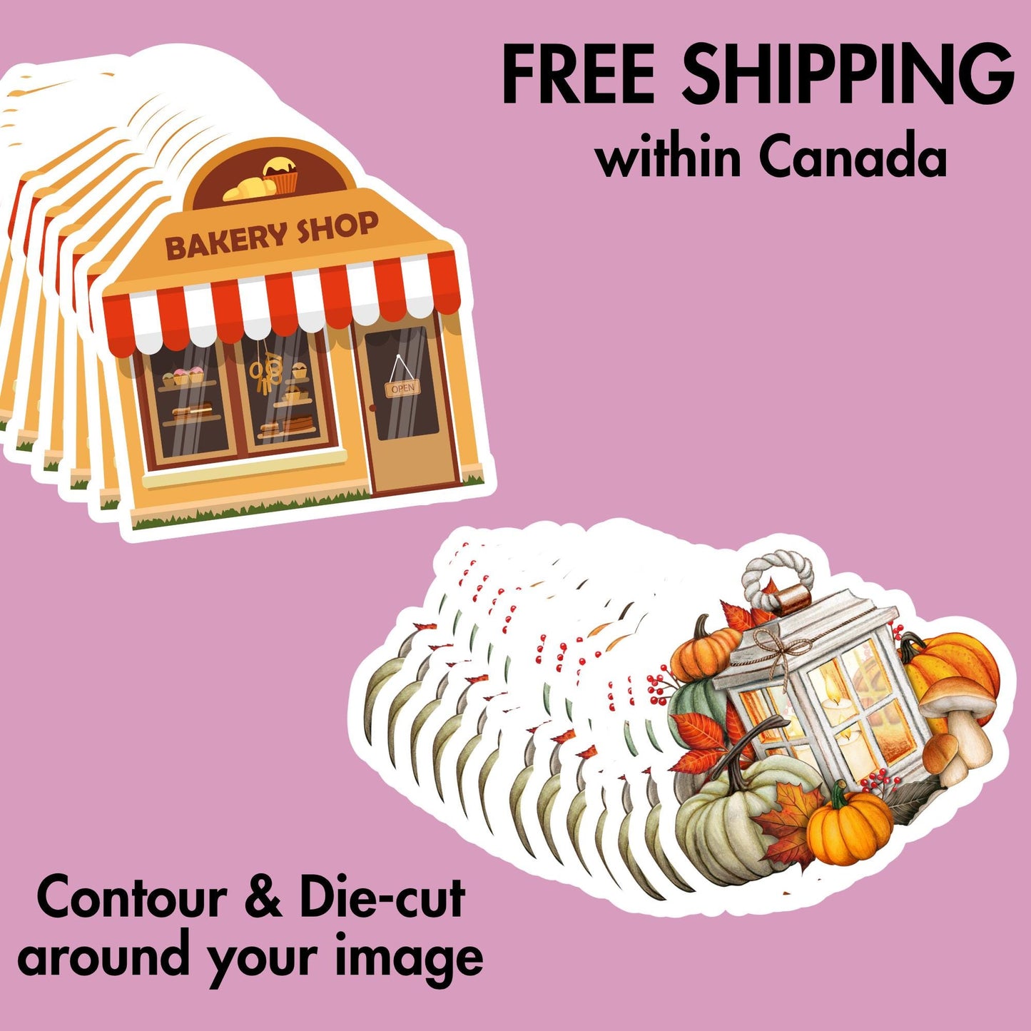 Custom Die Cut Vinyl Stickers: Weatherproof, Personalized Logo Stickers