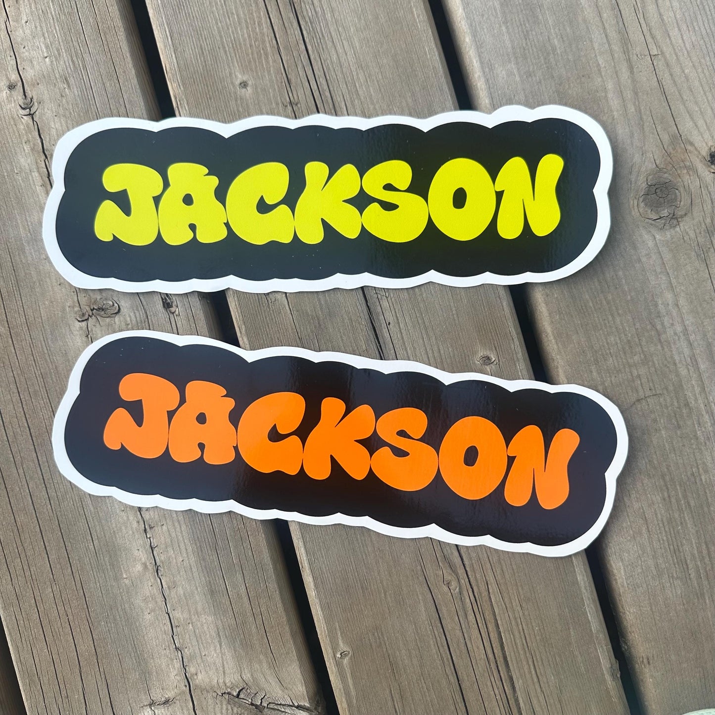Personalized Waterproof Name Decals: Graffiti Style Stickers