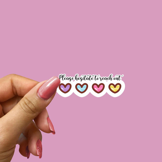 Coquette Heart Vinyl Sticker: Sassy Passive-Aggressive Humor