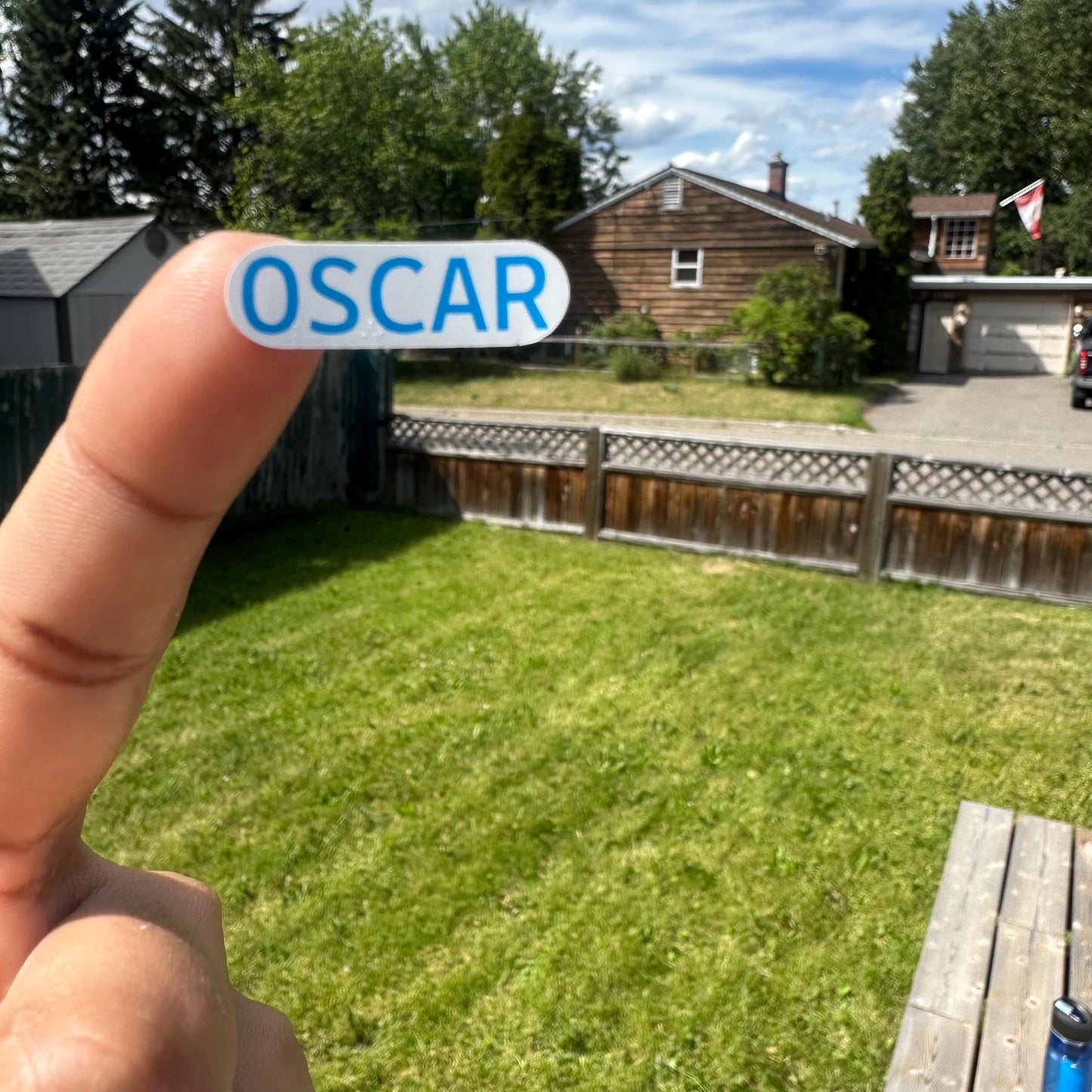 Custom Name Stickers: Waterproof Vinyl Labels for Kids, School Supplies