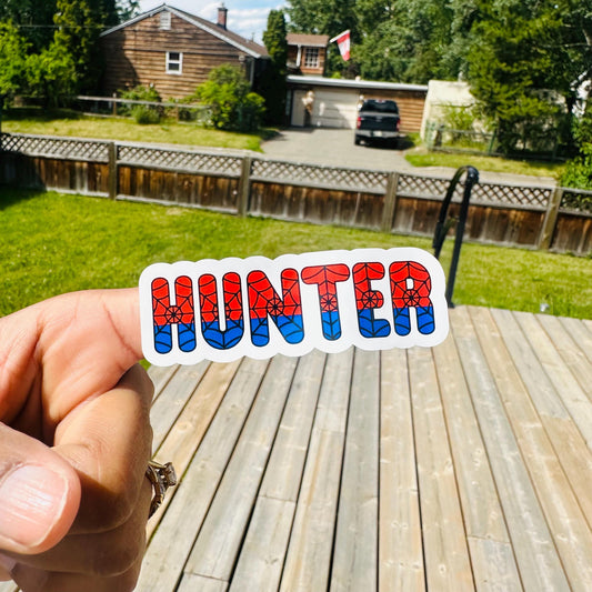 Custom Waterproof Vinyl Name Sticker: Die Cut Laptop, Car, Luggage