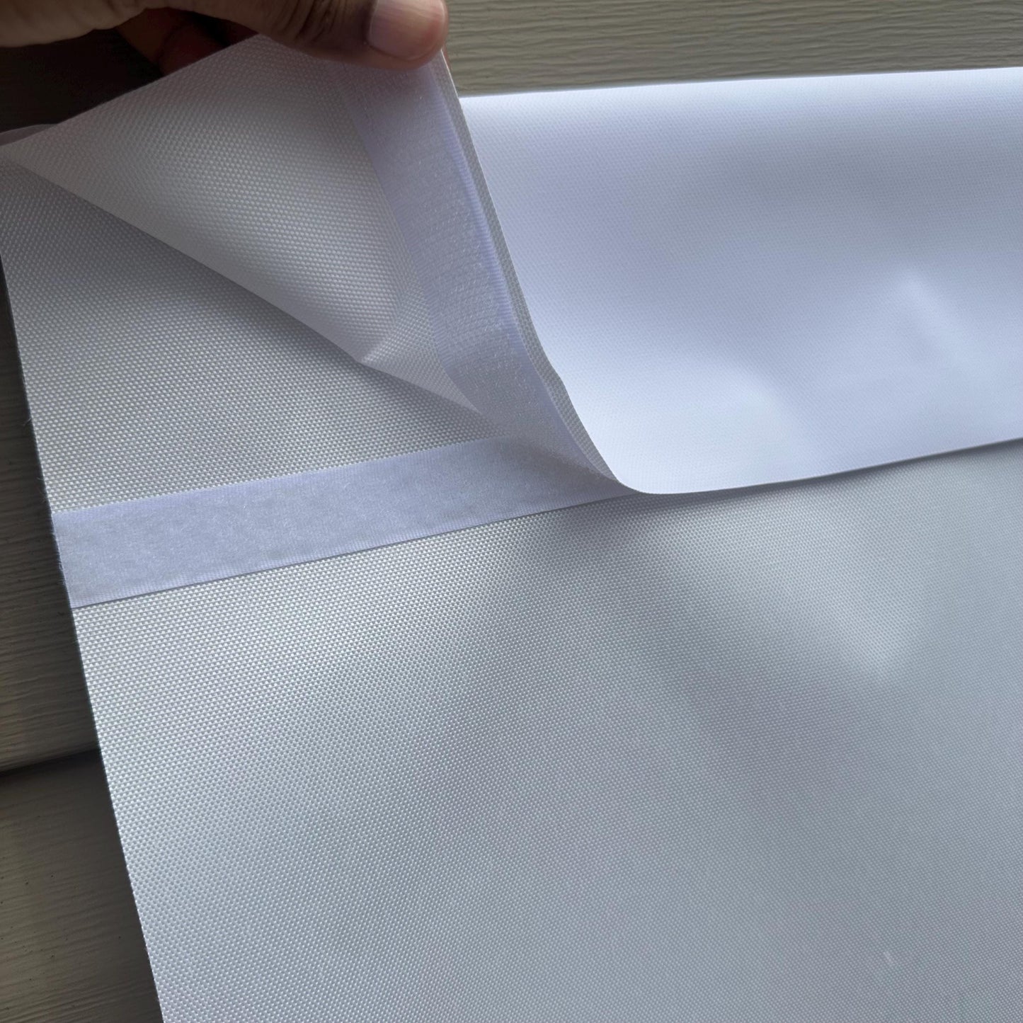 Custom Wedding Welcome Banner: Minimalist Floral Fabric Sign