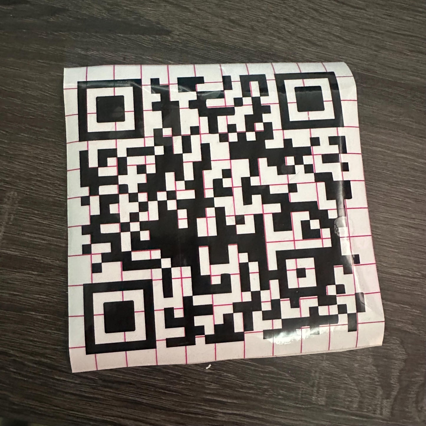 Custom QR Code Vinyl Decal: Storefront Window Business Sign