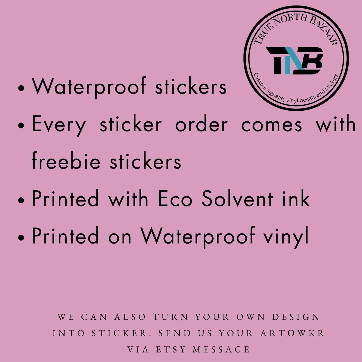 Custom Handmade Stickers for Small Business Packaging –Set of 20  Round Logo Labels